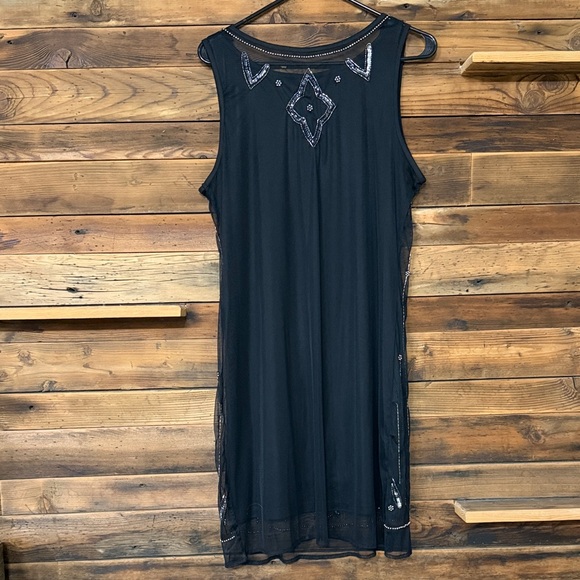 Ariat Black Jack Dress with Beaded Accents - Picture 4 of 4